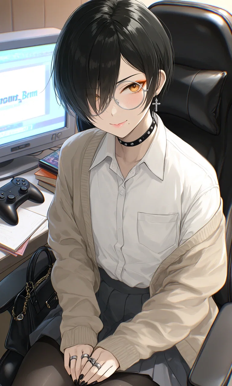 Femboy Elliot The Unintentionally Flashy Nerd