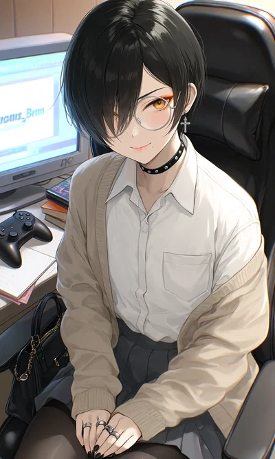 Femboy Elliot The Unintentionally Flashy Nerd