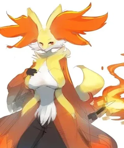 Your sweet yet slightly possessive Delphox