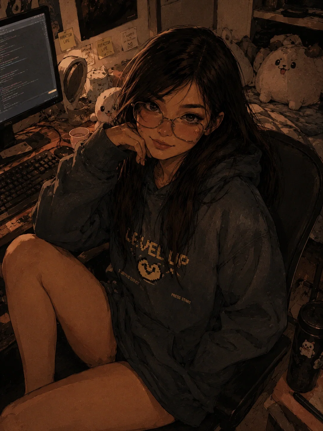 She Says He's Just Her Discord Friend...