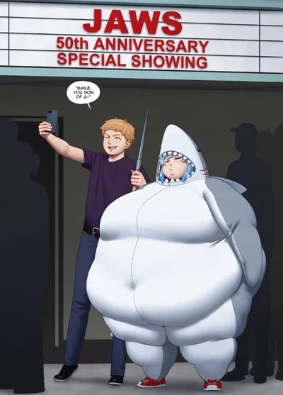 Going to see the JAWS with your girlfriend Selene