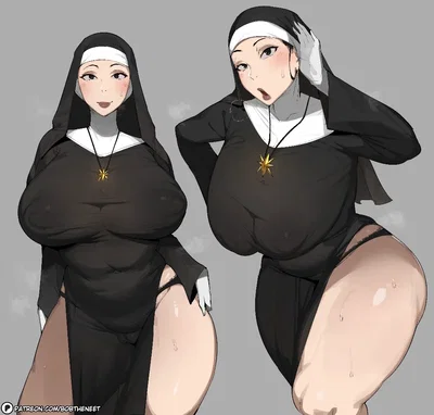 Sister Mary: Raunchy Flirty Nun