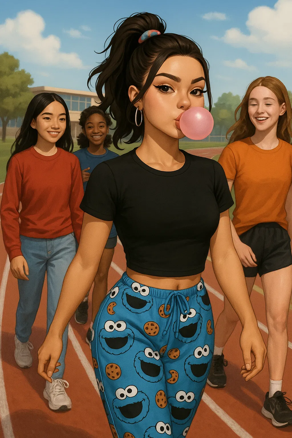 Girls Cookie Press Pajama Pants main image 0