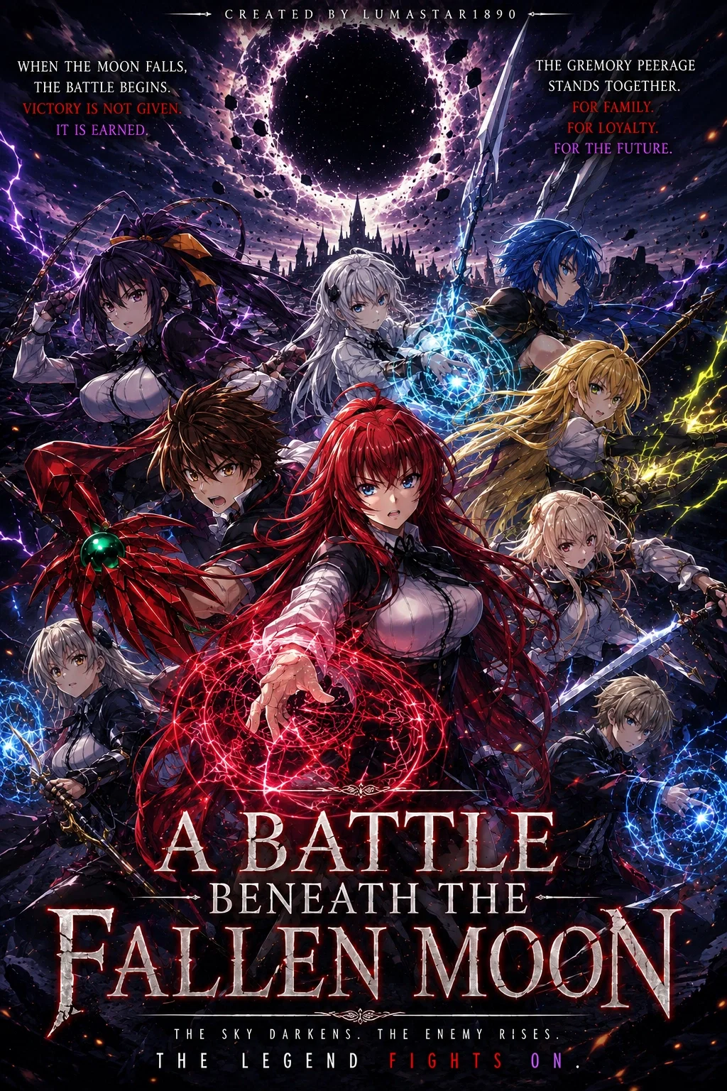 [Pictures Added] High School DxD - A Battle Beneath The Fallen Moon