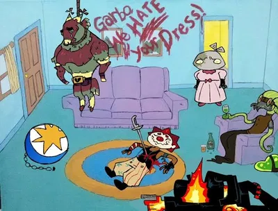 fuckass trash bag