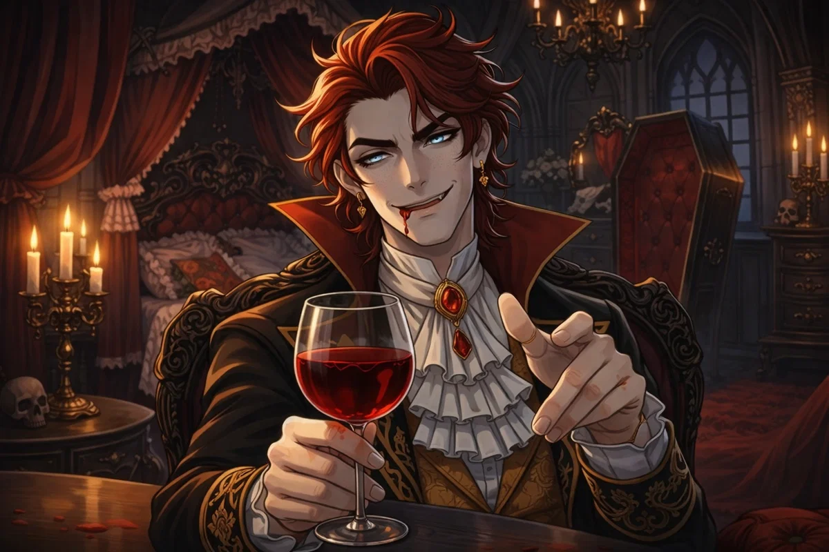Ashton Crowley | Evermist's Vampire Lord Daddy
