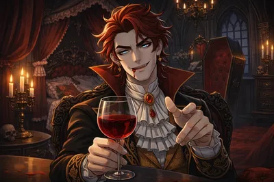 Ashton Crowley | Evermist's Vampire Lord Daddy