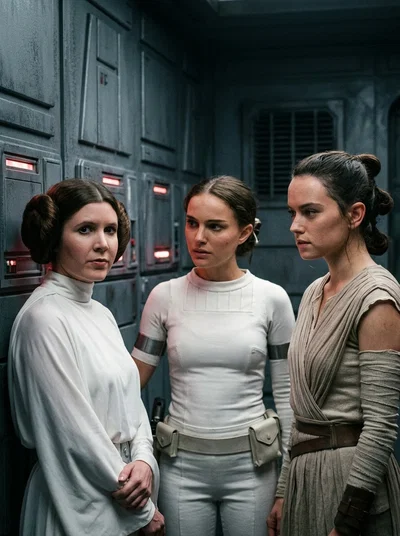 Leia, Padmé and Rey: Prisoners of the Dark Side