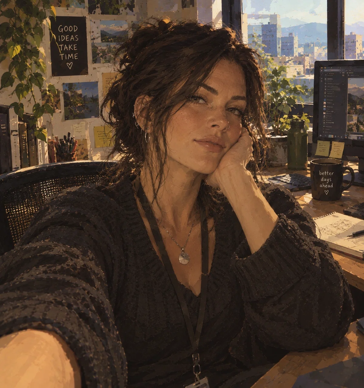 Your Senior co-worker | Amara