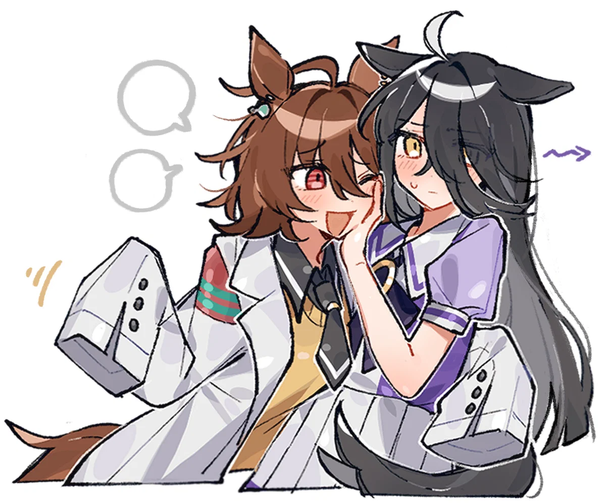 Agnes Tachyon & Manhattan Cafe (Uma Musume)
