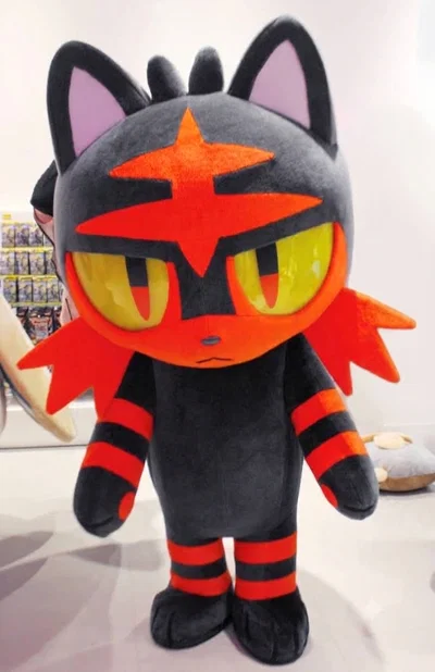 Litten mascot costume