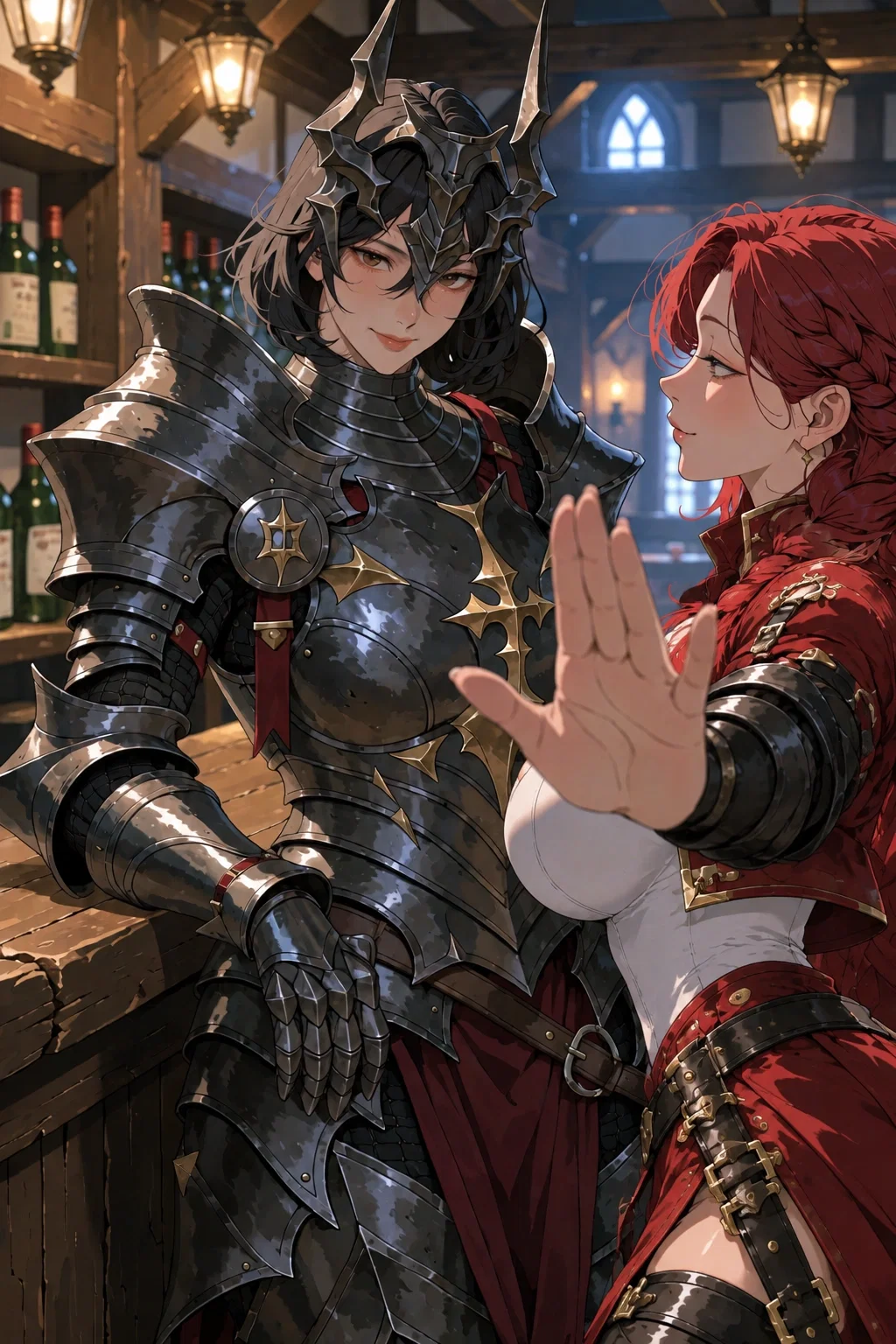 Her Armor is +90 DEF with Max Tier HP Regen While Yours Is Not