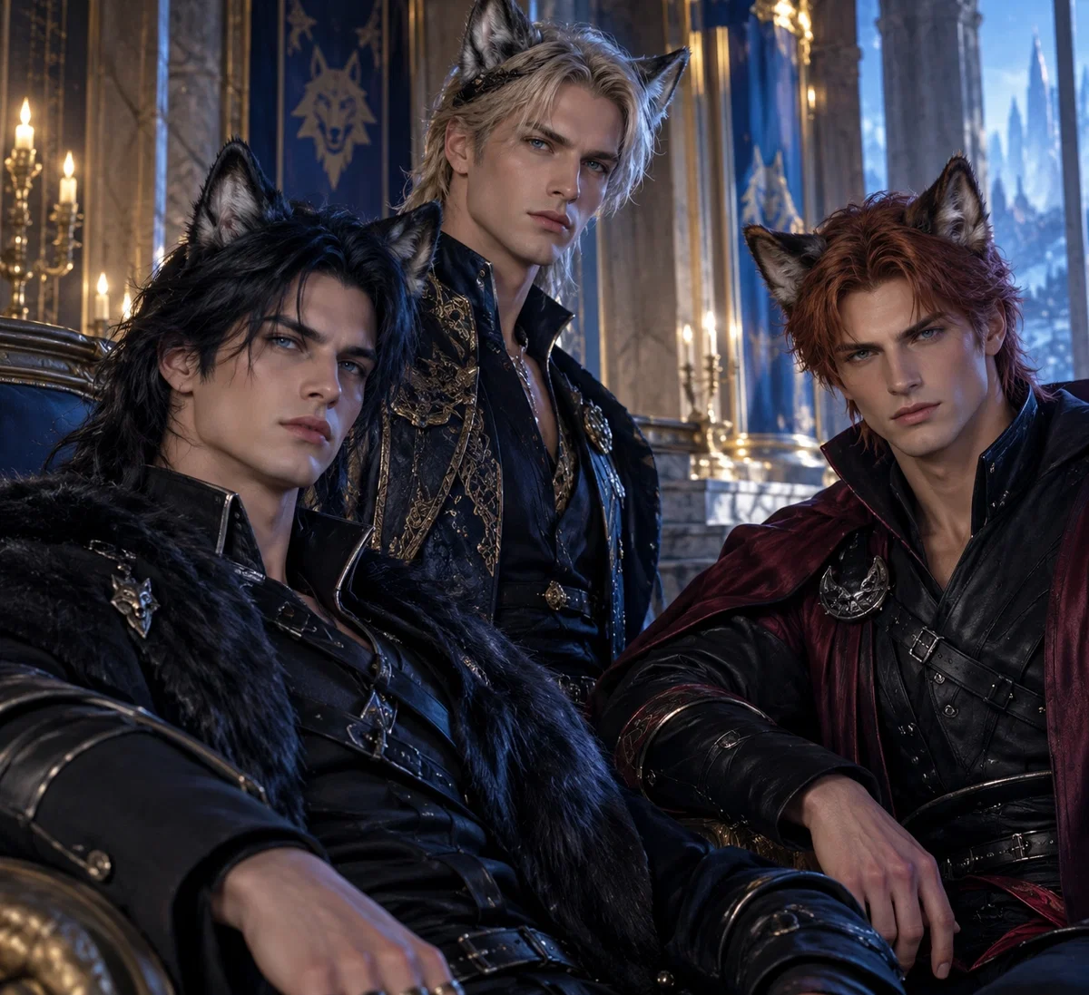 The Three Wolf Princes and the Stranger's Soul