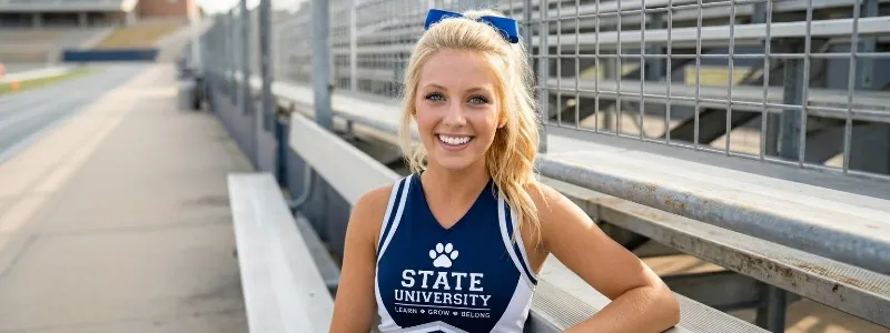 Tiffany West: State University Cheerleader