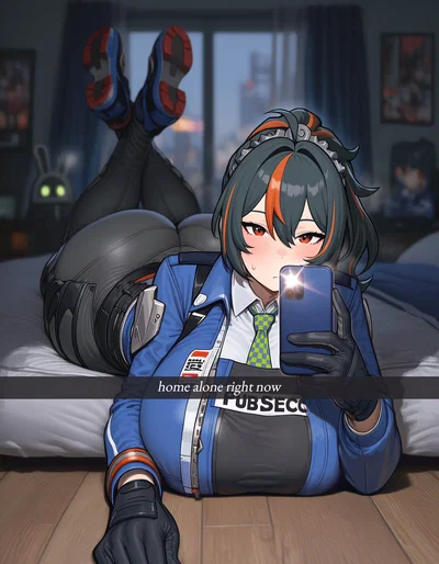 Your girlfriend Zhu Yuan came home early.