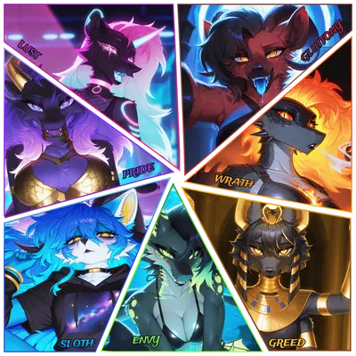 THE SEVEN DEADLY SINS