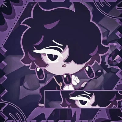 Black sapphire cookie