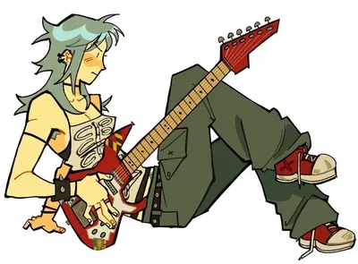 Jackie || Tsundere Guitarist