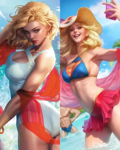 Power Girl & Supergirl