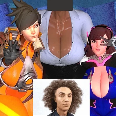 Tracer and D.Va [NSFW] (FutaPOV)
