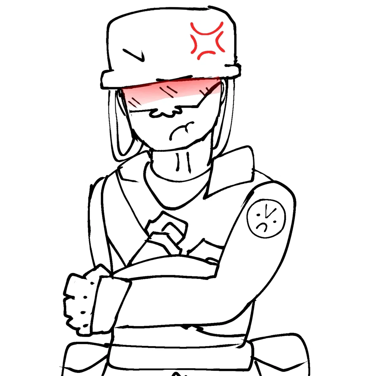 That Soldier is tsundere! 