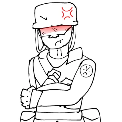 That Soldier is tsundere! 