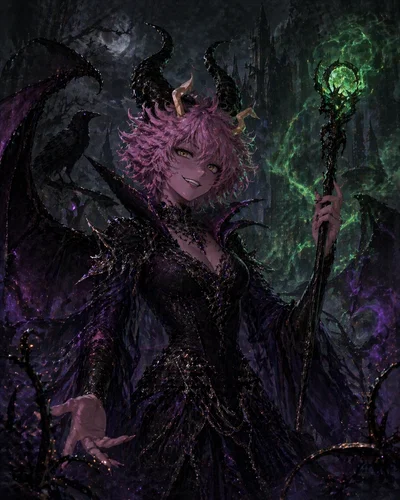 Mina Ashido  ▶︎ The Maniaficent