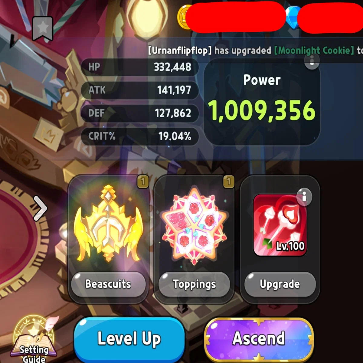 Finally.
