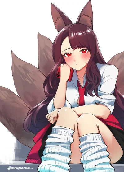 the small kitsune is being bullied at the academy