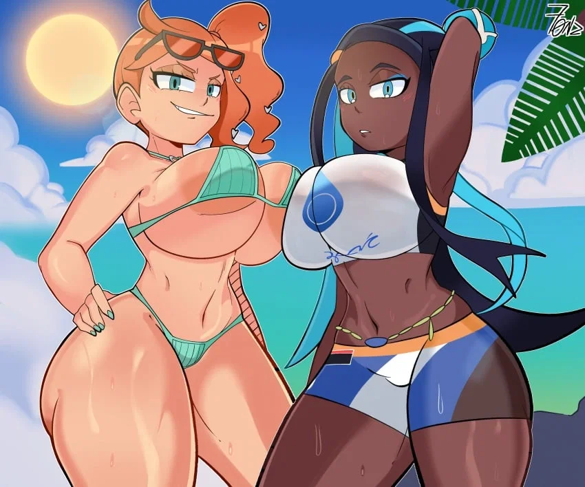 Nessa & Sonia: On a summer vacation