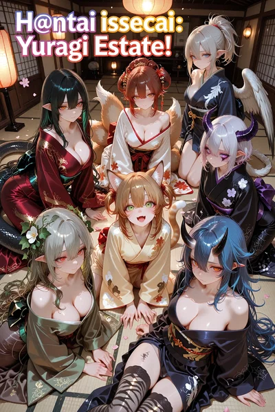 H@ntai issecai: Monster-girls of Yuragi Estate count on you!