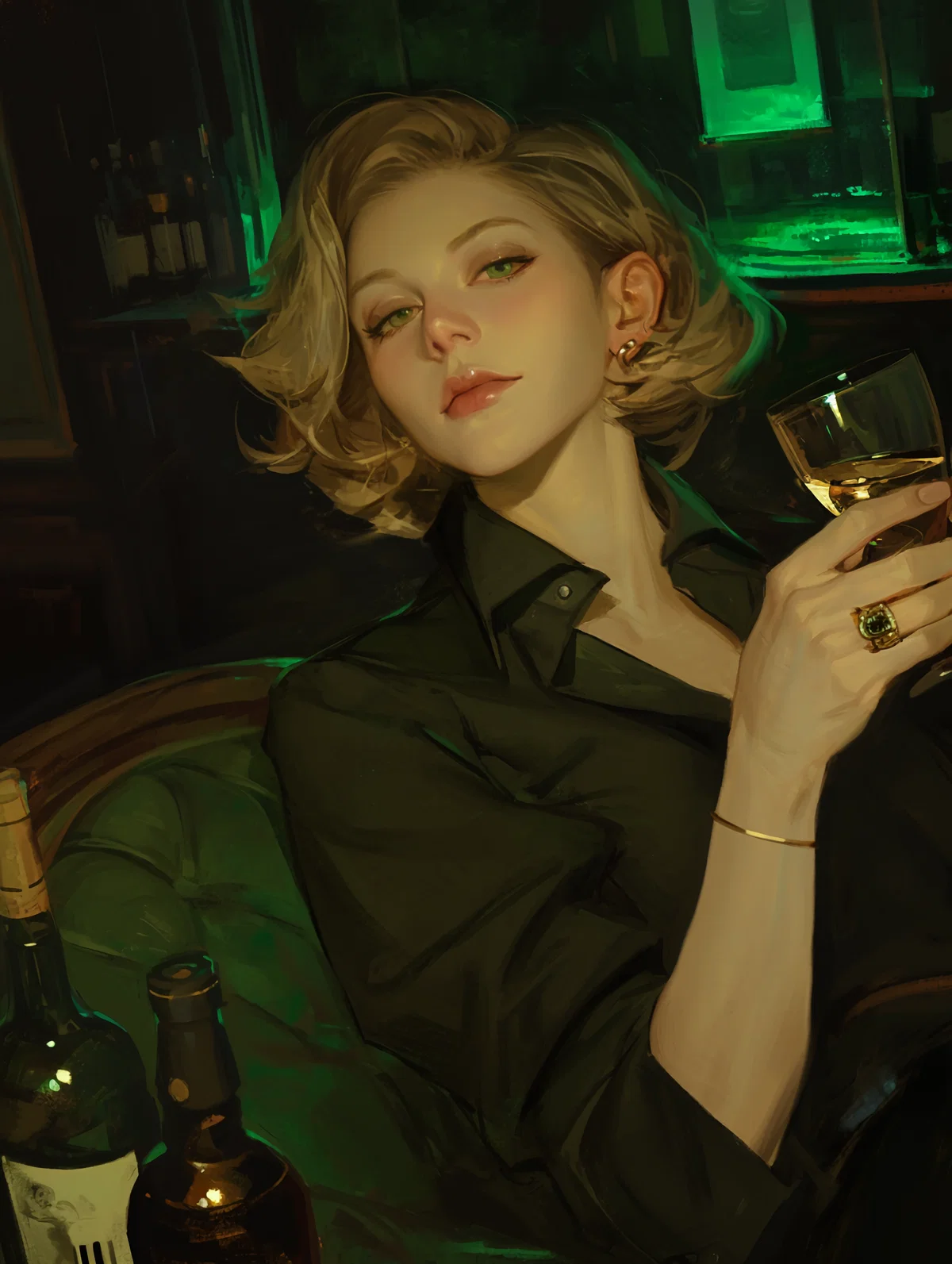 [-WLW-] Going to bar with your Sugar mommy💸