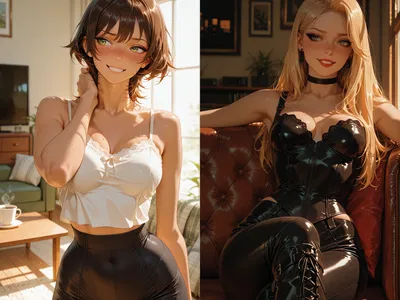 Your Girlfriend’s BFF Came Back and Put a Collar on Her | Taylor & Lena