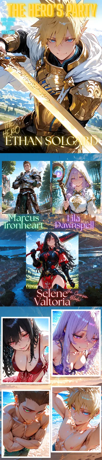 The Hero's Party [A Fan-Made Prequel of Qjfavf's bot] [Alt Scenario]