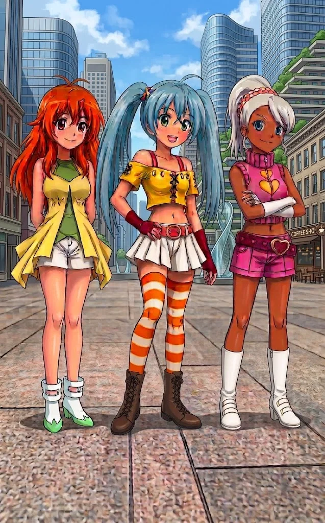 Runo, Alice And Julie