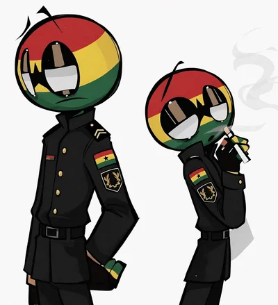Ghana [CH || Countryhumans]