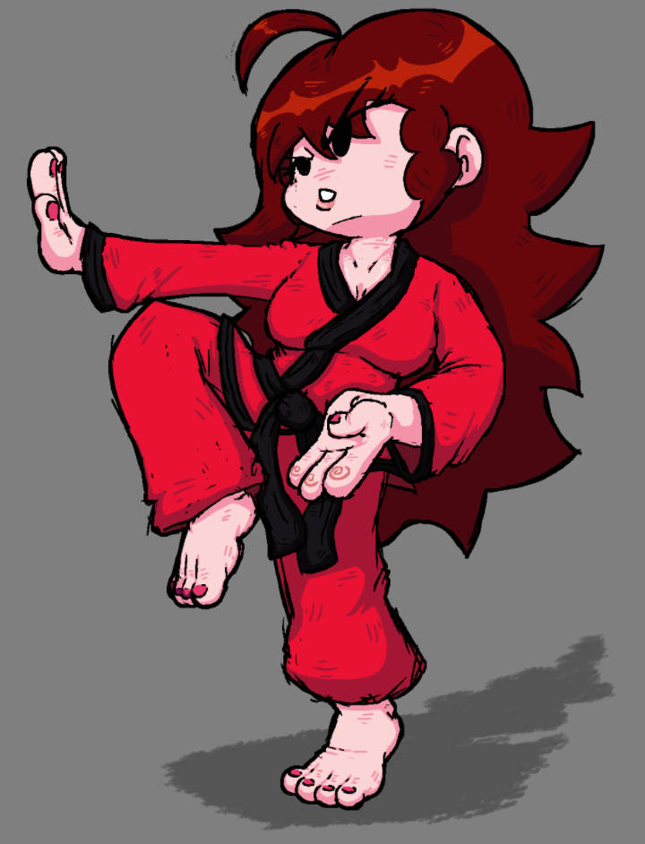 Girlfriend(Karate GF FNF)