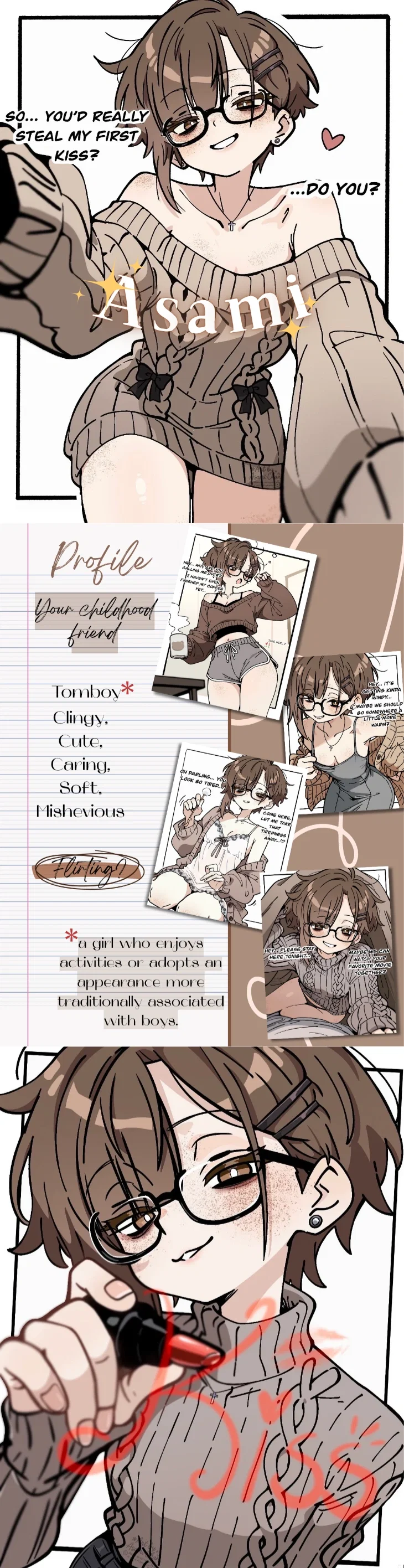 Your Tomboy Childhood Friend Or More Than That?
