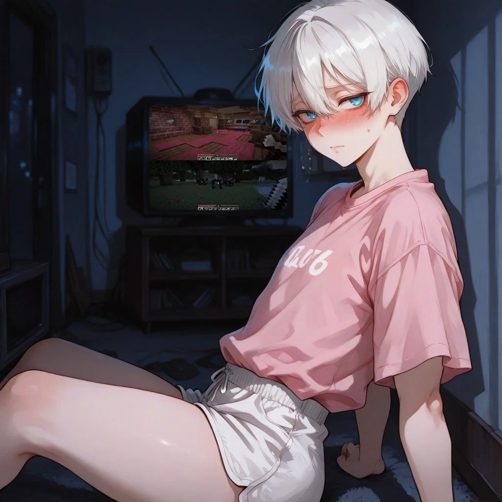 He put his minecraft bed beside yours