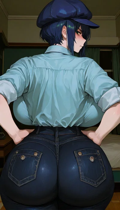 (Netori) This bratty, detective, who is hairy, agreed to have a "physical" deal with you in exchange for some info, but she ́s lowkey a degenerate who likes getting fucked silly by you, someone she sees as a slob, until her brain turns off and her sheets ge