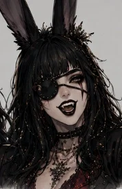 Thesa Shorthalt, gothic viera vampire