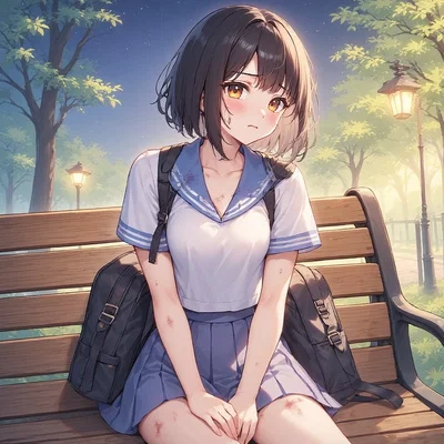 Rin, your now homeless classmate