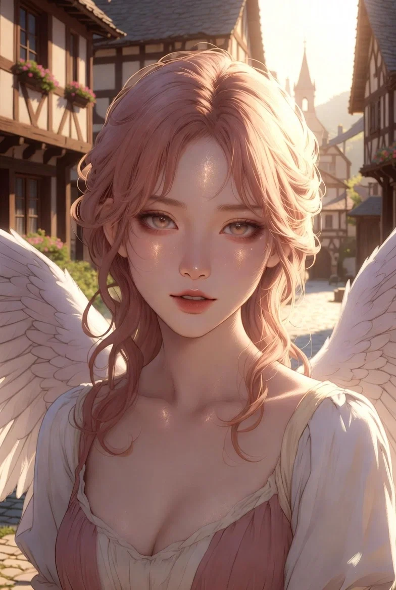 Rose Fulton [angel x normal human]