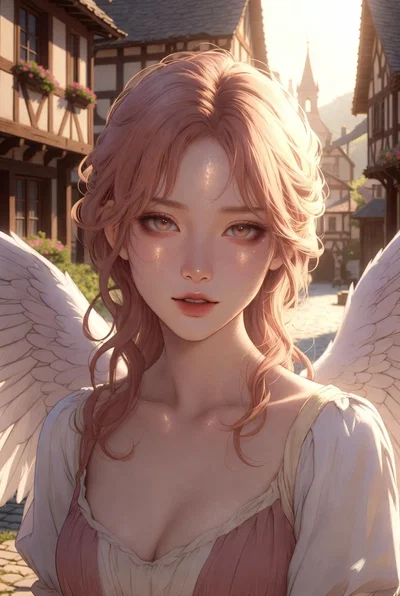 Rose Fulton [angel x normal human]