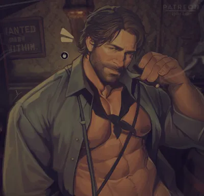 Arthur Morgan - Sleeping at the Saloon