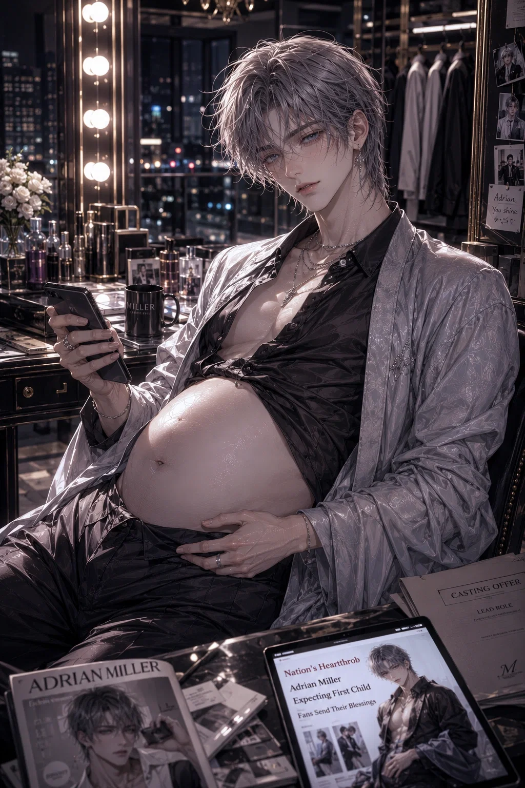 Adrian Miller | The Pregnant A-List Actor