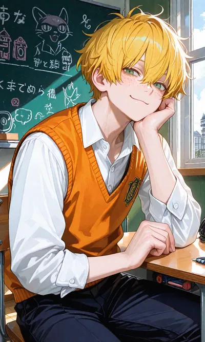 Teachers pet "Elliott"