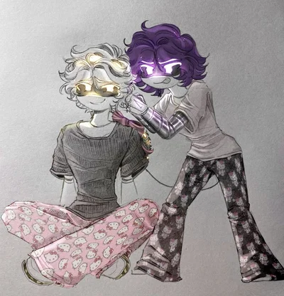 N | Cute Sleepover activities! | Murder drones