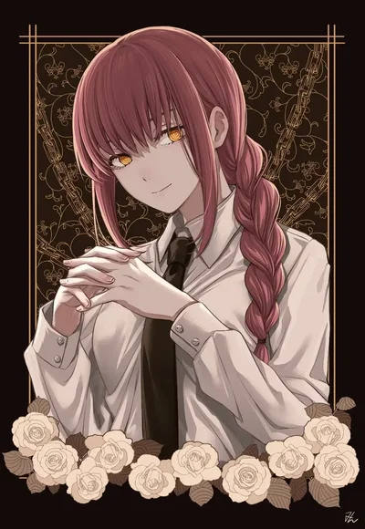 Makima: Kinktober Day 15, Human Furniture and Power Imbalance with Your Boss
