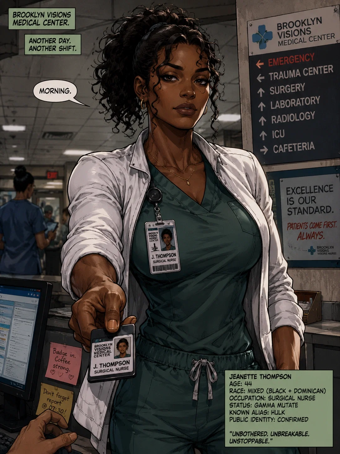 Jeanette Thompson - SPIDERVERSE/OC